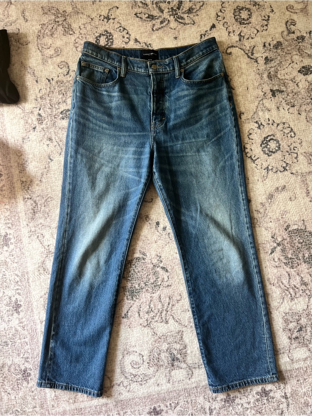 Lucky Brand Women's Straight Leg Blue Jeans